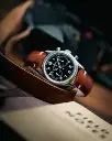 Fossil Neutra Chronograph Brown Leather- Black Dial Watch