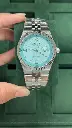 Rolex Iced Blue Oyster Perpetual Date "Land-Dweller" Watch