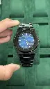 Patek Philippe Nautilus Black Stainless Steel Watch – Blue Dial