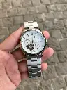 Citizen Automatic Luxury Watch – White Dial with Silver Accents