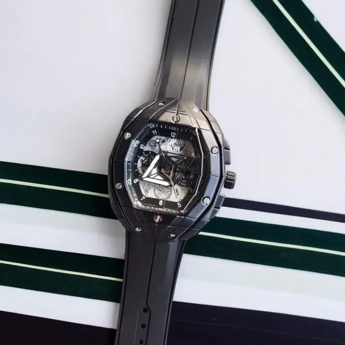Hublot Big Bang Sang Bleu II Black Magic – Bold Geometric Luxury Watch