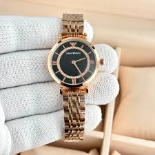 Emporio Armani Ladies’ Watch with Crystal Accents