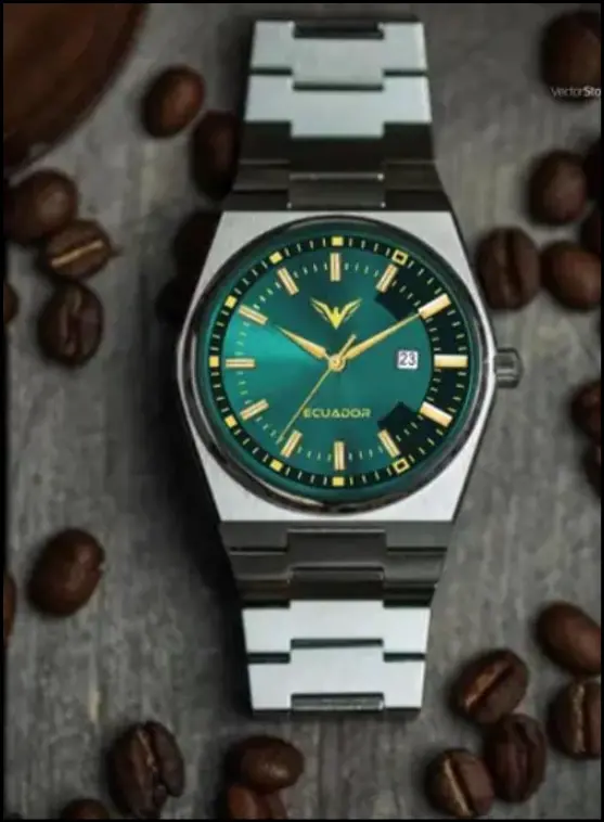 Luxury Stainless Steel Wristwatch – Ecuador Edition