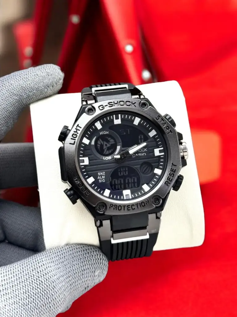 Casio G-Shock Men’s Analog-Digital Sports Watch – Black Edition