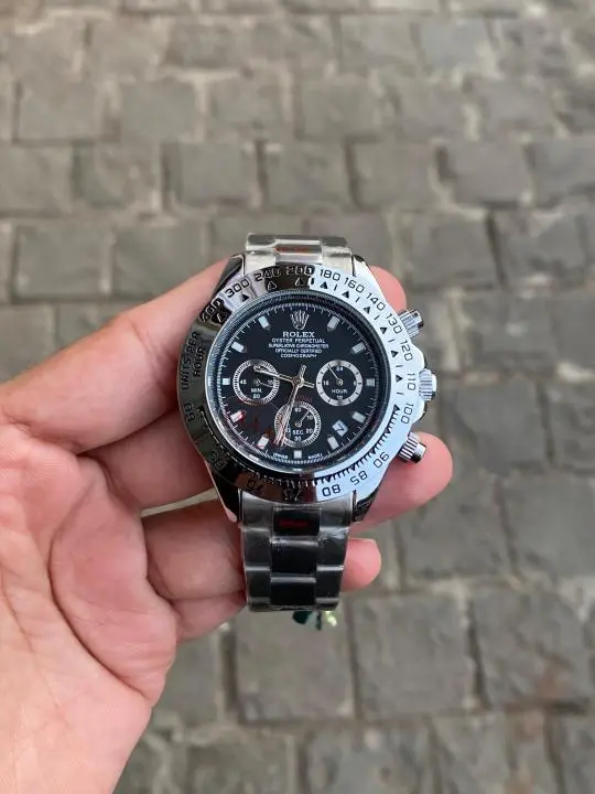 Rolex Cosmograph Daytona - With Stainless steel and Black Dial