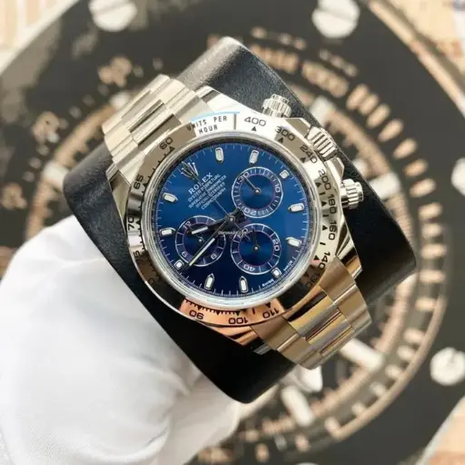 Rolex Cosmograph Daytona – Stainless Steel with Blue Dial