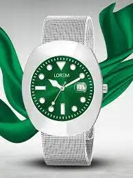 Lorem Mesh Strap Wristwatch