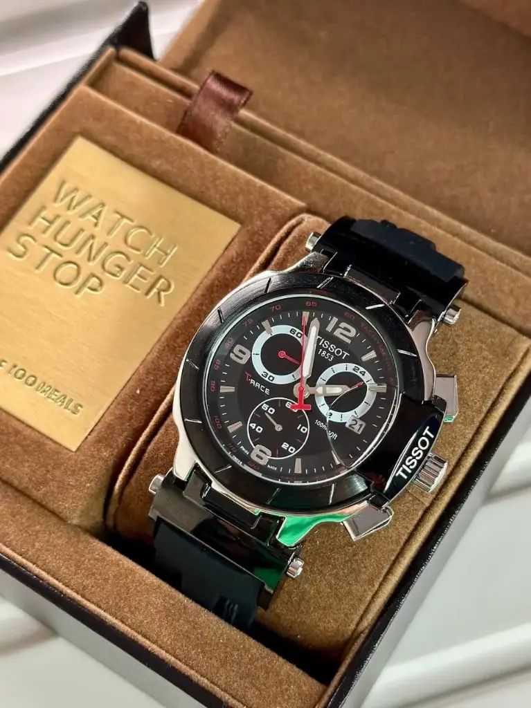 Tissot T-Race Chronograph Black Dial Men's Watch