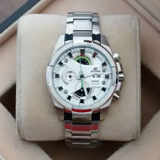 Casio Edifice Chronograph Men’s Watch – Stainless Steel