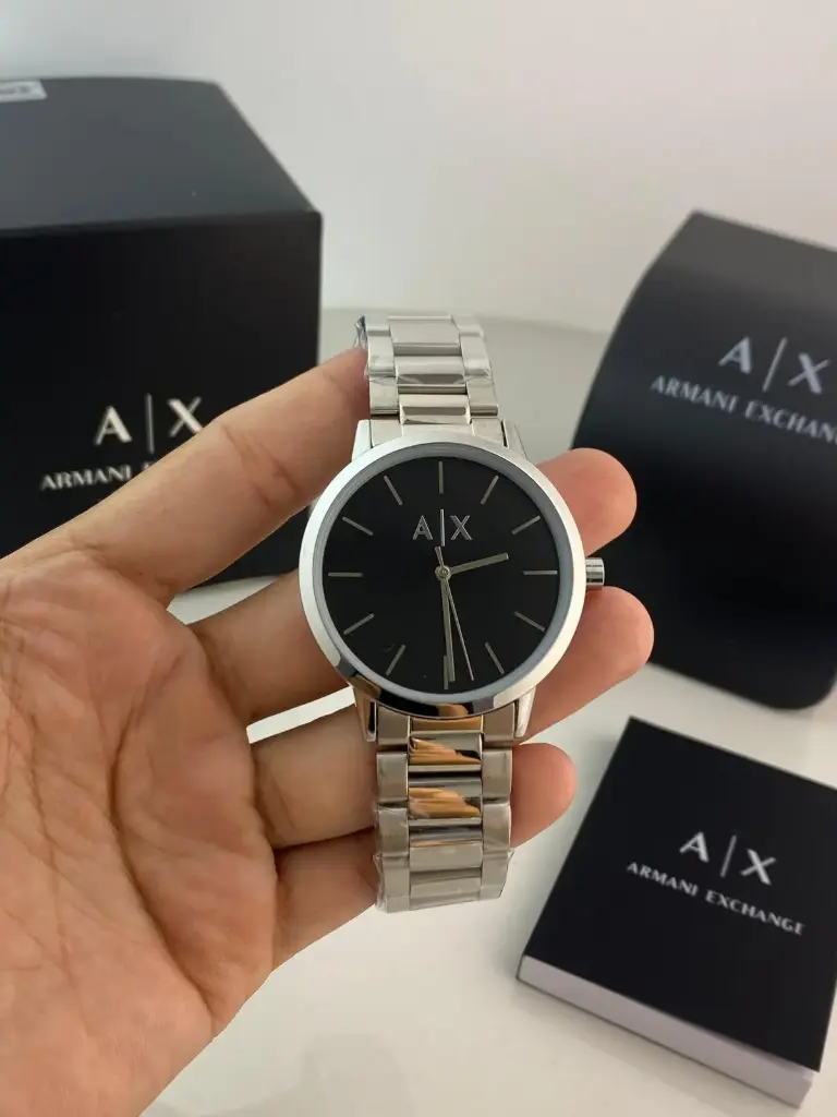 Armani Exchange Men’s Analog Stainless Steel Watc
