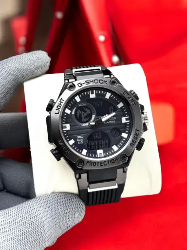 Casio G-Shock Men’s Analog-Digital Sports Watch – Black Edition