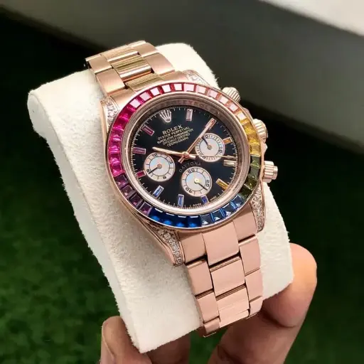 Rolex Daytona Rainbow Chronograph – Rose Gold